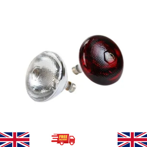 Infra red heat bulb - red,