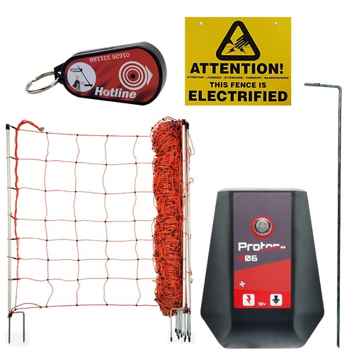 Electric fence net kit 50m - electric,