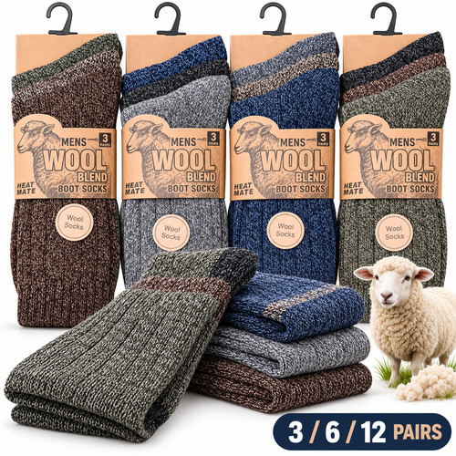 Pairs mens lambs wool - pairs,