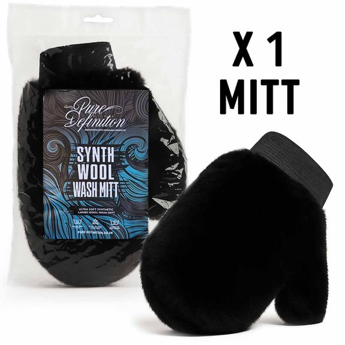 Car wash mitt - wash, synthetic