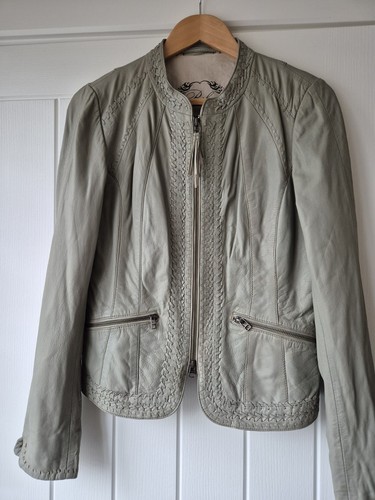 Biba ladies lambs leather