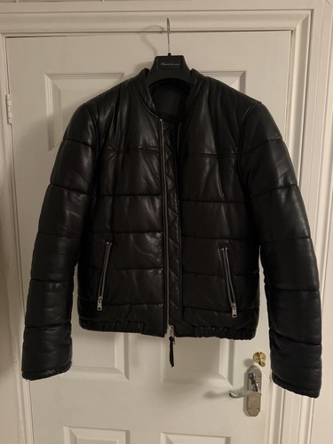 Allsaints puffer leather - allsaints,