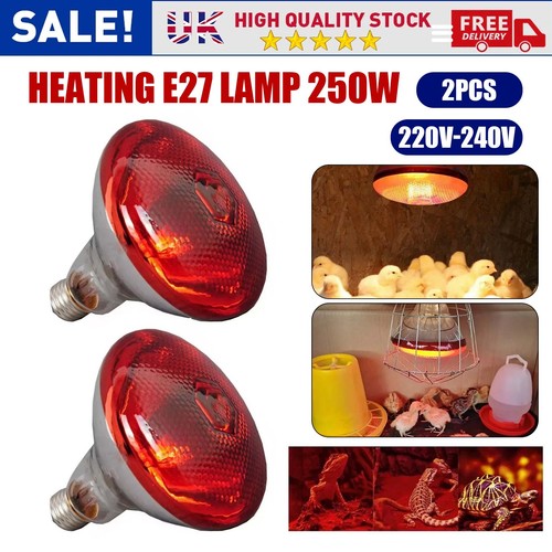 Infra red heat - bulb, lamp