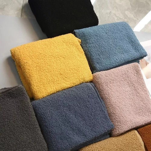 Sherpa teddy fleece fabric - sherpa,