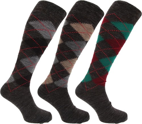 Pairs lambs wool - socks, mens